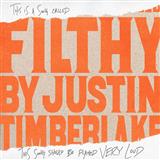 Download or print Justin Timberlake Filthy Sheet Music Printable PDF 7-page score for Pop / arranged Piano, Vocal & Guitar Chords (Right-Hand Melody) SKU: 199217