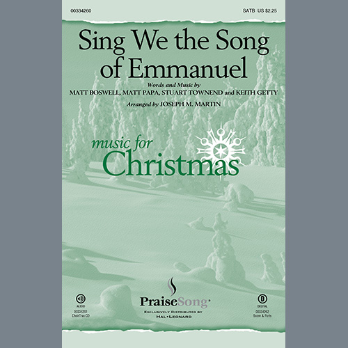 Keith & Kristyn Getty, Matt Boswell and Matt Papa Sing We The Song Of Emmanuel (arr. Joseph M. Martin) Profile Image