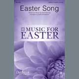 Download or print Keith Christopher Easter Song Sheet Music Printable PDF 1-page score for Christian / arranged SATB Choir SKU: 150773