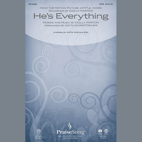 Keith Christopher He's Everything - Baritone Sax Profile Image