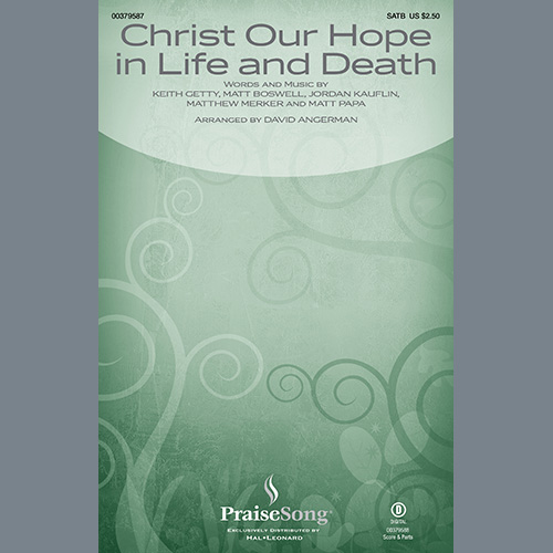 Keith And Kristyn Getty Christ Our Hope In Life And Death arr David keith-and-kristyn-getty-christ-our-hope-in-life-and-death-arr-david