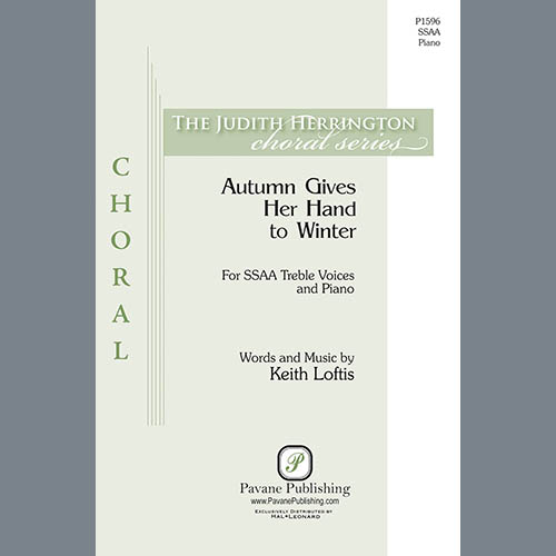 Keith Loftis Download Printable PDF Score Easily Download Keith Loftis Printable PDF piano music notes, guitar tabs for SSA Choir. Transpose or transcribe this score in no time - Learn how to play song progression.