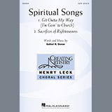 Download or print Kellori R. Dower Spiritual Songs Sheet Music Printable PDF 22-page score for Concert / arranged SATB Choir SKU: 195548