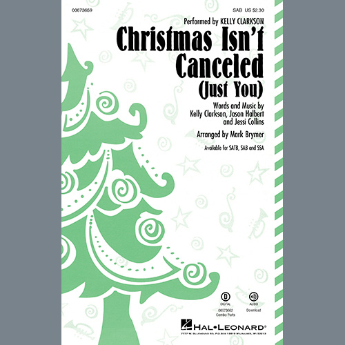 Kelly Clarkson Christmas Isn't Canceled (Just You) (arr. Mark Brymer) Profile Image