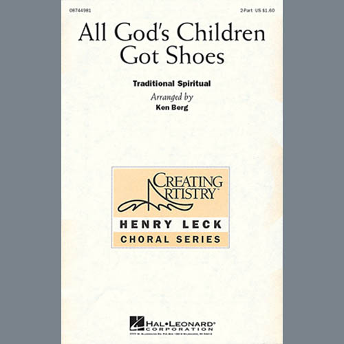 Traditional Spiritual All God's Children Got Shoes (arr. Ken Berg) Profile Image