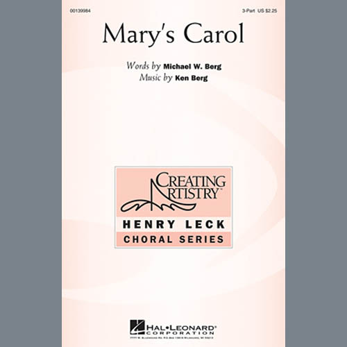 Ken Berg Mary's Carol Profile Image