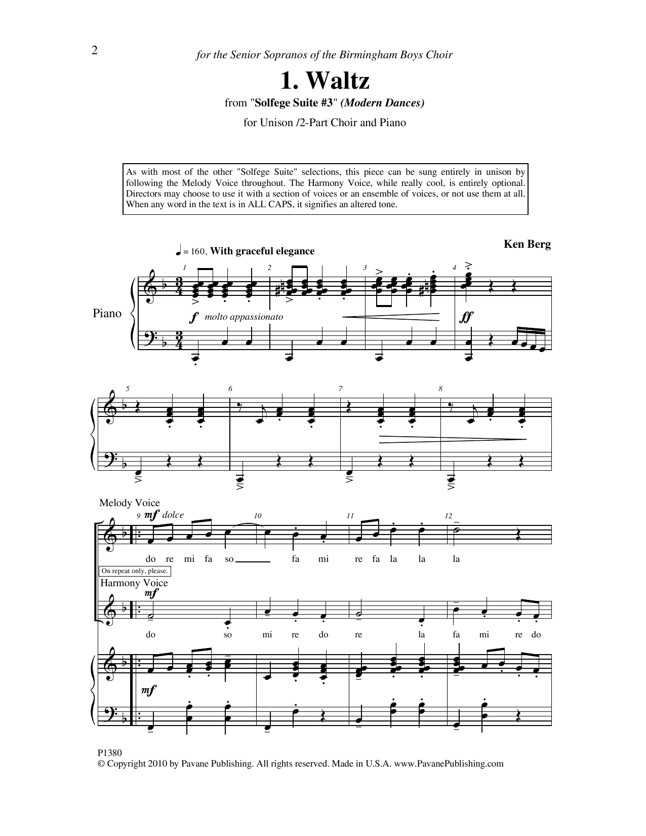 Learn to play Ken Berg Waltz (from Ken Berg Waltz (from