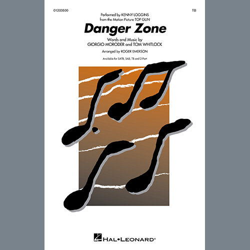 Kenny Loggins Danger Zone (from Top Gun) (arr. Roger Emerson) Profile Image