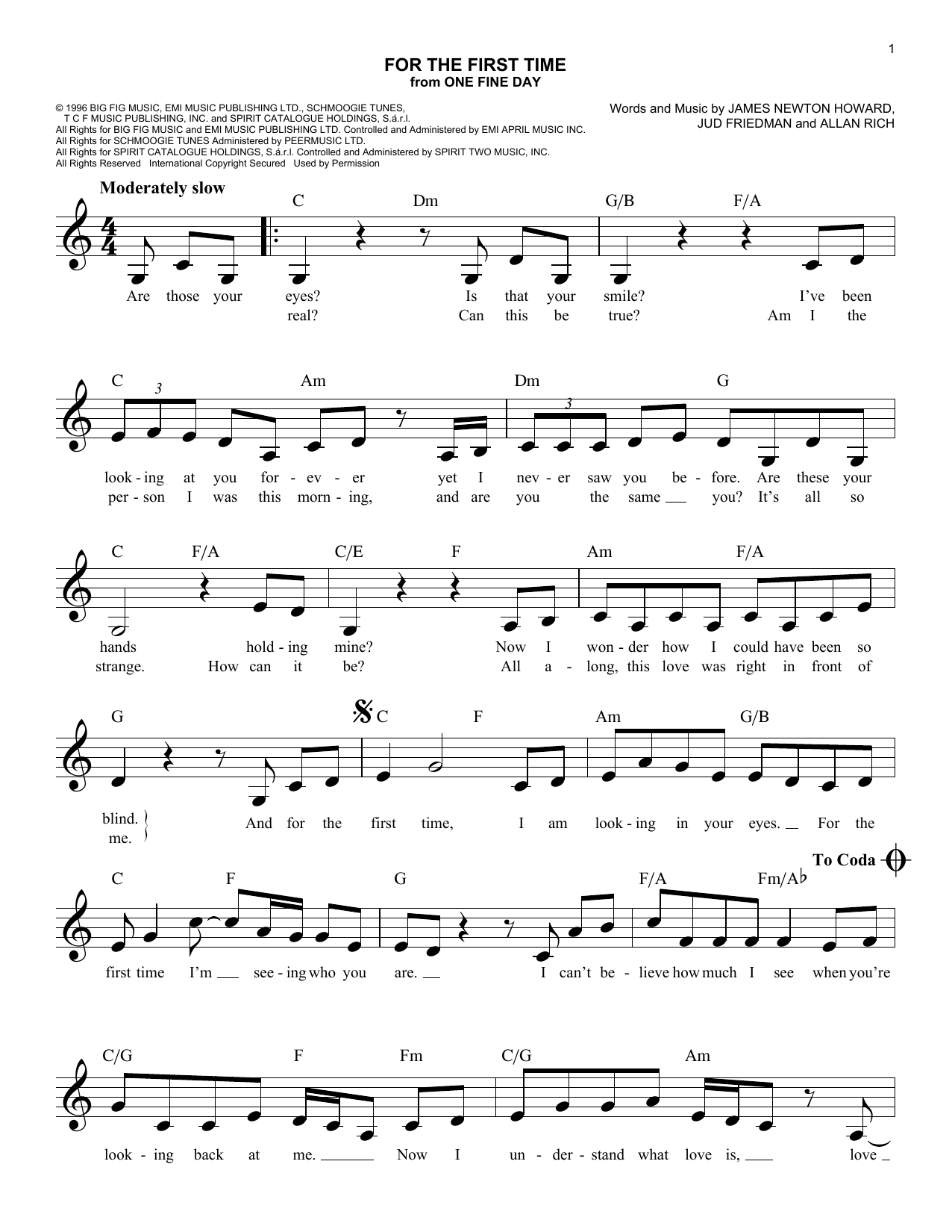 Learn to play Kenny Loggins For The First Time sheet music for Easy Lead Sheet / Fake Book in minutes. Price: 5.9900$ Kenny Loggins For The First Time sheet music notes and chords arranged for Easy Lead Sheet / Fake Book