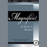 Download or print Kevin Memley Magnificat (Brass and Percussion) (Parts) - Baritone Horn Sheet Music Printable PDF 6-page score for Christmas / arranged Choir Instrumental Pak SKU: 451457