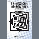 Download or print Kirby Shaw A Nightingale Sang In Berkeley Square Sheet Music Printable PDF 3-page score for Standards / arranged SATB Choir SKU: 173913