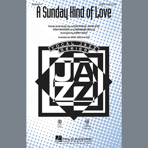 Kirby Shaw A Sunday Kind of Love - Drums Profile Image