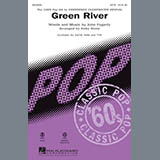 Download or print Kirby Shaw Green River - Bass Sheet Music Printable PDF 2-page score for Pop / arranged Choir Instrumental Pak SKU: 306053