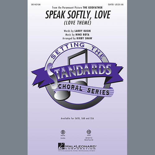 Speak Softly Love (Godfather Theme) (arr. Kirby Shaw) cover image