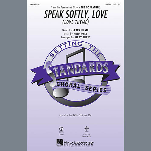 Nino Rota Speak Softly Love (Godfather Theme) (arr. Kirby Shaw) Profile Image