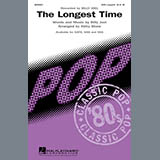 Download or print Kirby Shaw The Longest Time Sheet Music Printable PDF 10-page score for Pop / arranged SATB Choir SKU: 289924