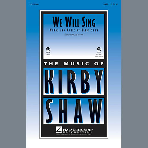 Kirby Shaw We Will Sing Profile Image