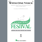 Download or print Kirby Shaw With One Voice Sheet Music Printable PDF 11-page score for Concert / arranged 2-Part Choir SKU: 1540491