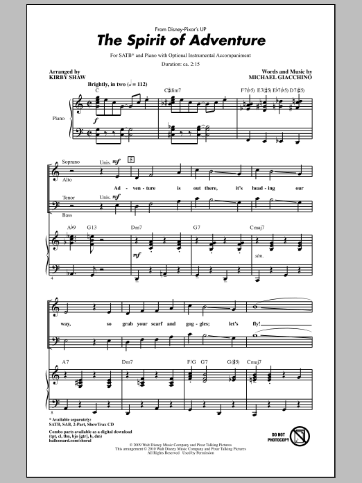 Learn to play Kirby Shaw The Spirit Of Adventure sheet music for 2-Part Choir in minutes. Kirby Shaw The Spirit Of Adventure sheet music notes and chords. Download Printable PDF.