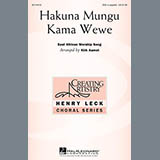 Download or print Traditional Spiritual Hakuna Mungu Kama Wewe (arr. Kirk Aamot) Sheet Music Printable PDF 6-page score for Concert / arranged SSA Choir SKU: 94296