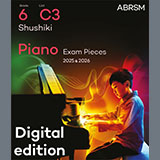 Download or print Komitas Vardapet Shushiki (Grade 6, list C3, from the ABRSM Piano Syllabus 2025 & 2026) Sheet Music Printable PDF 3-page score for Classical / arranged Piano Solo SKU: 1556167