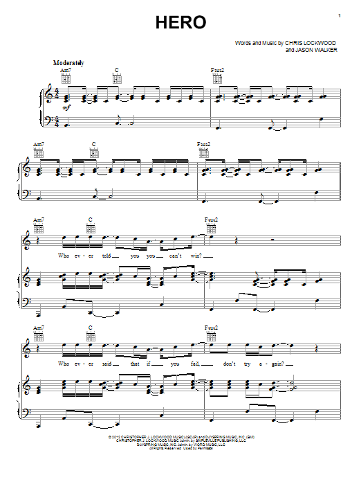 Kutless Hero sheet music notes and chords. Download Printable PDF.