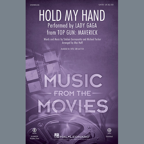 Lady Gaga Hold My Hand (from Top Gun: Maverick) (arr. Mac Huff) Profile Image