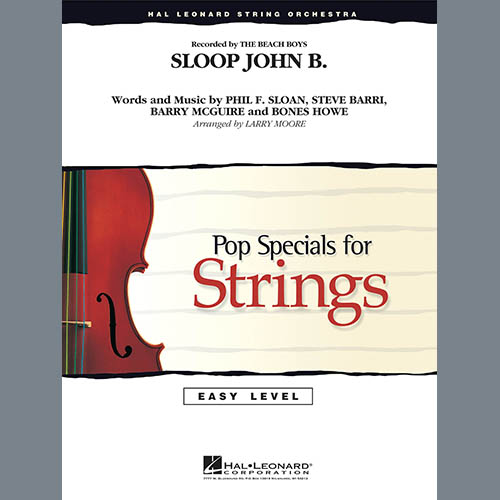 Larry Moore Sloop John B - Conductor Score (Full Score) Profile Image