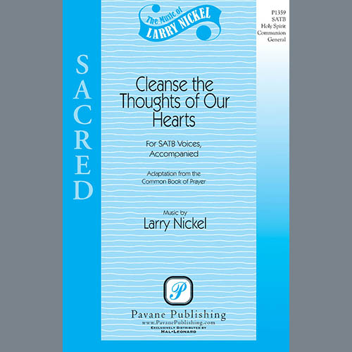 Larry Nickel Cleanse The Thoughts Of Our Hearts Profile Image