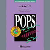 Download or print Larry Moore All of Me - Conductor Score (Full Score) Sheet Music Printable PDF 6-page score for Love / arranged String Quartet SKU: 368761