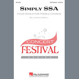 Download or print Laura Farnell Simply (Four Songs For Treble Chorus) Sheet Music Printable PDF 4-page score for Concert / arranged SSA Choir SKU: 97105