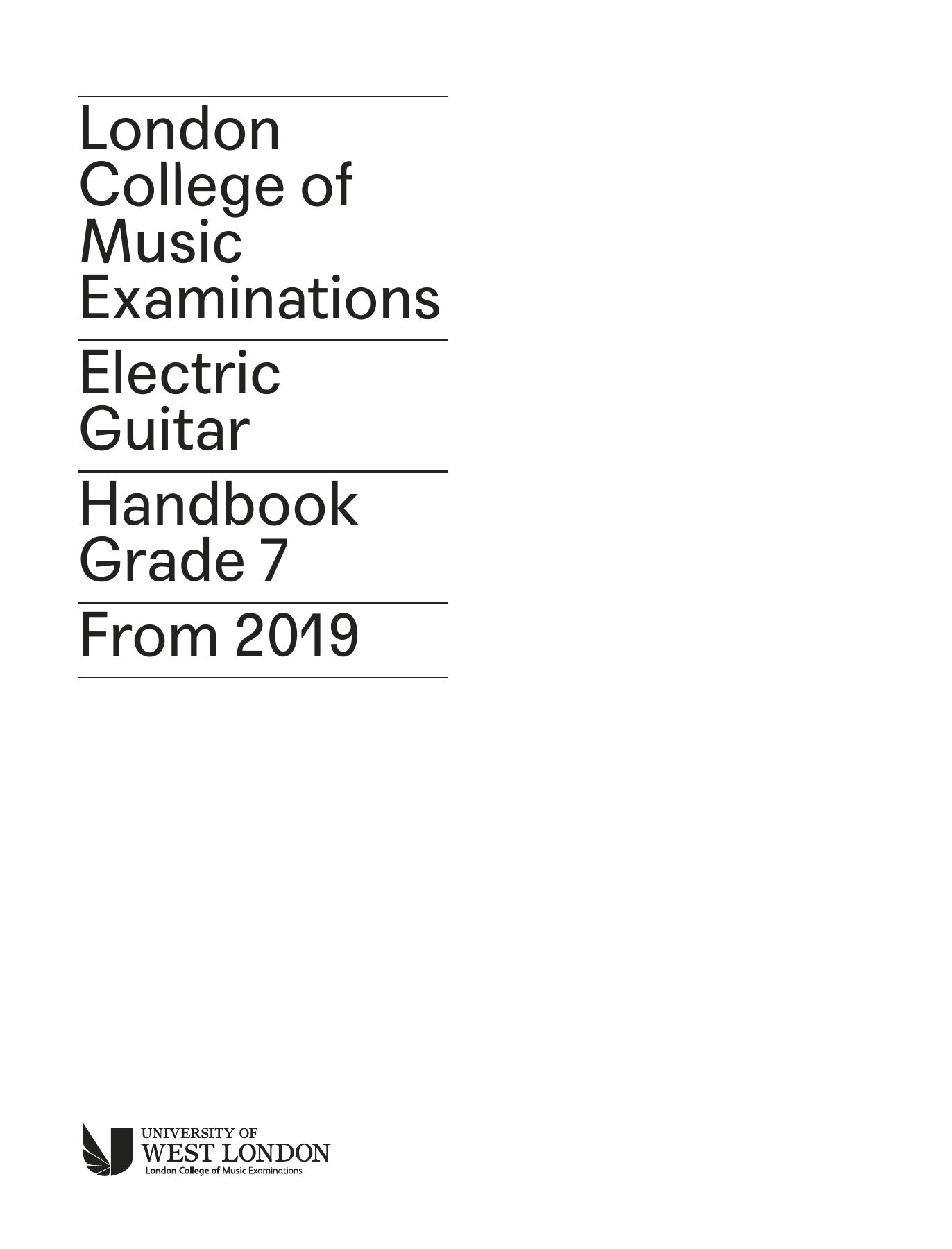 LCME LCME Electric Guitar Handbook 2019 - Grade 7 sheet music notes and chords. Download Printable PDF.