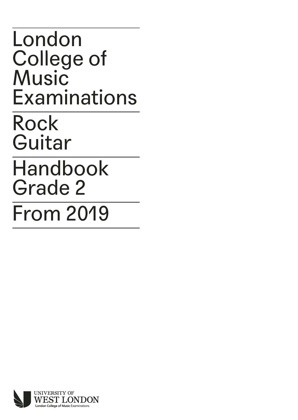 LCME LCME Rock Guitar Handbook 2019 - Grade 2 sheet music notes and chords. Download Printable PDF.