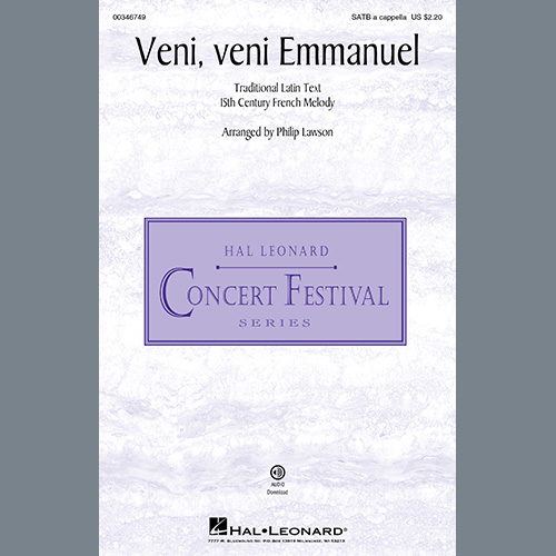 Veni, Veni Emmanuel (arr. Philip Lawson) cover image