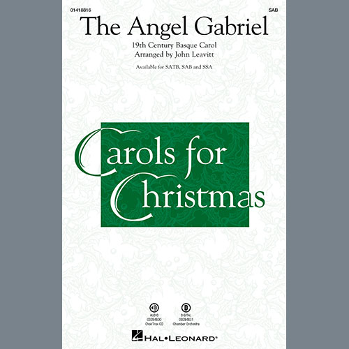 The Angel Gabriel (arr. John Leavitt) cover image