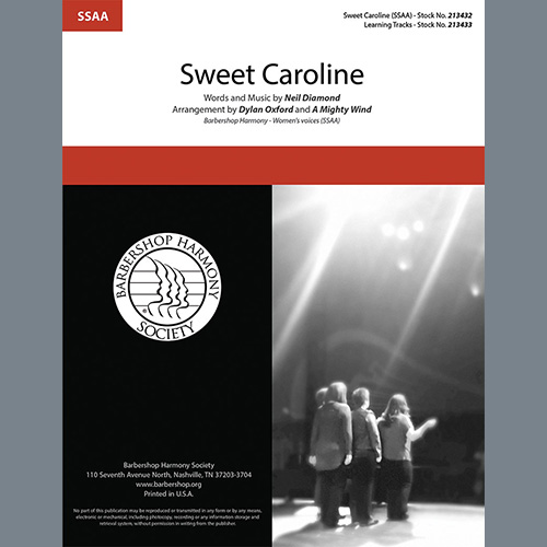 Sweet Caroline (arr. Dylan Oxford & A Mighty Wind) cover image