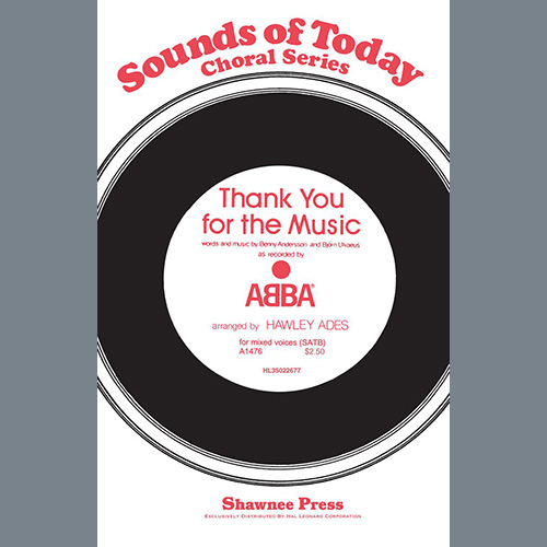 Easily Download ABBA Printable PDF piano music notes, guitar tabs for SATB Choir. Transpose or transcribe this score in no time - Learn how to play song progression.