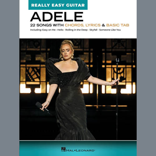 Easily Download Adele Printable PDF piano music notes, guitar tabs for Really Easy Guitar. Transpose or transcribe this score in no time - Learn how to play song progression.