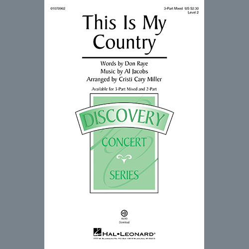 Al Jacobs Download Printable PDF Score Easily Download Al Jacobs Printable PDF piano music notes, guitar tabs for 3-Part Mixed Choir. Transpose or transcribe this score in no time - Learn how to play song progression.