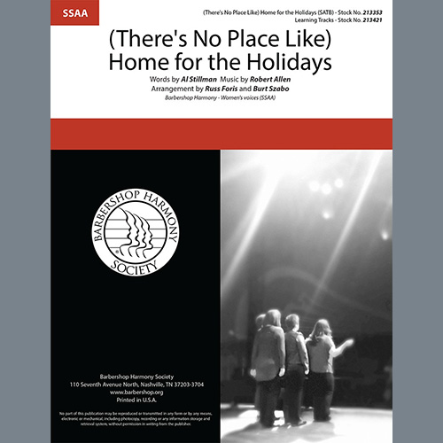 Easily Download Al Stillman & Robert Allen Printable PDF piano music notes, guitar tabs for SSAA Choir. Transpose or transcribe this score in no time - Learn how to play song progression.