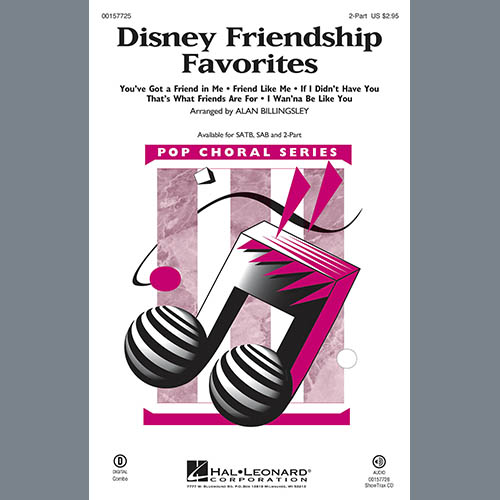 Disney Friendship Favorites (Medley) cover image