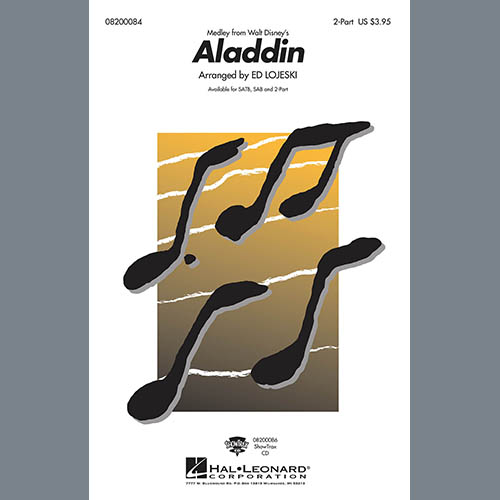 Aladdin (Medley) (from Disney's Aladdin) (arr. Ed Lojeski) cover image