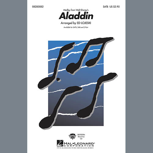 Aladdin (Medley) (from Disney's Aladdin) (arr. Ed Lojeski) cover image