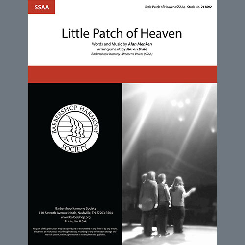 Easily Download Alan Menken Printable PDF piano music notes, guitar tabs for SSAA Choir. Transpose or transcribe this score in no time - Learn how to play song progression.