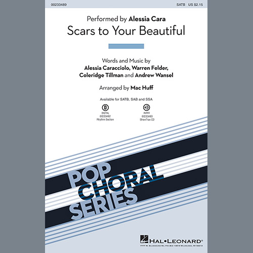 Easily Download Alessia Cara Printable PDF piano music notes, guitar tabs for SAB Choir. Transpose or transcribe this score in no time - Learn how to play song progression.