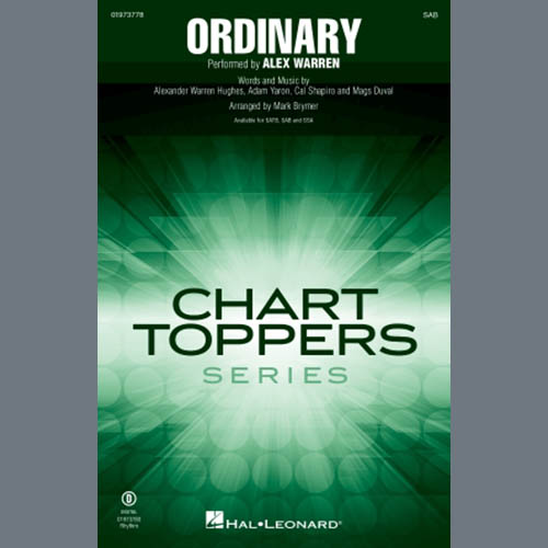 Easily Download Alex Warren Printable PDF piano music notes, guitar tabs for SAB Choir. Transpose or transcribe this score in no time - Learn how to play song progression.