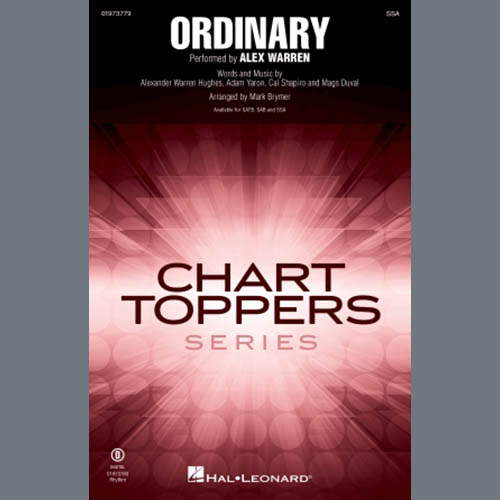 Easily Download Alex Warren Printable PDF piano music notes, guitar tabs for SSA Choir. Transpose or transcribe this score in no time - Learn how to play song progression.