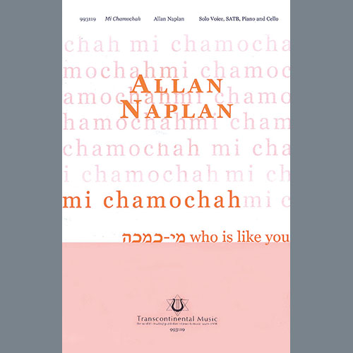 Easily Download Allan Naplan Printable PDF piano music notes, guitar tabs for SATB Choir. Transpose or transcribe this score in no time - Learn how to play song progression.