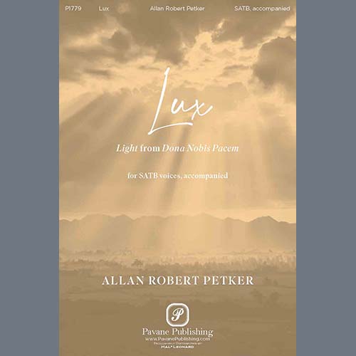 Easily Download Allan Robert Petker Printable PDF piano music notes, guitar tabs for SATB Choir. Transpose or transcribe this score in no time - Learn how to play song progression.