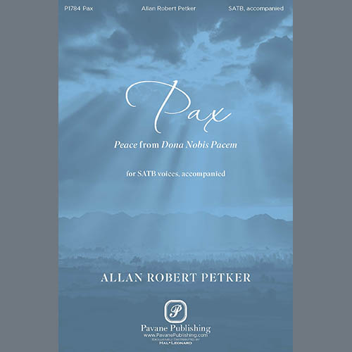 Easily Download Allan Robert Petker Printable PDF piano music notes, guitar tabs for SATB Choir. Transpose or transcribe this score in no time - Learn how to play song progression.